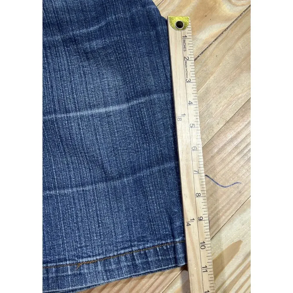 Vintage Y2K Rocawear Hip Hop Grunge Jeans Shorts Womens Size 9 Jorts Stretch